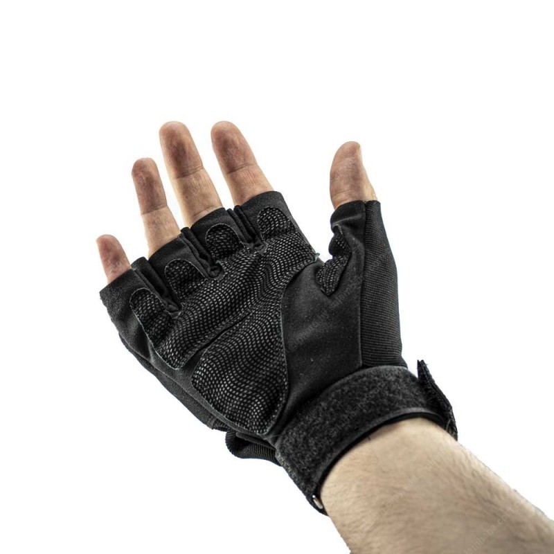 طراحی زیبای دستکش کوهنوردی نیم انگشت